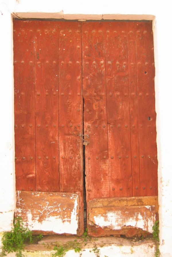 Red Spanish Door